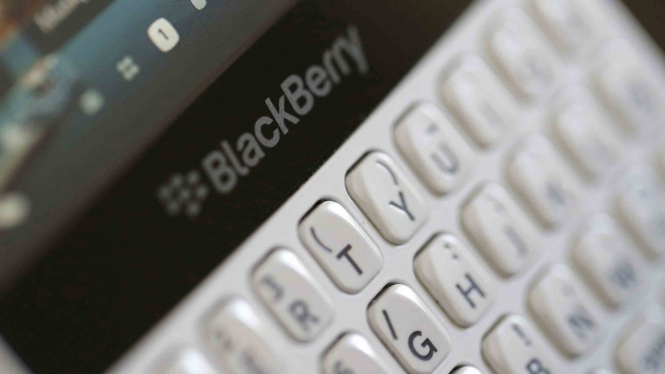 Smartphone Blackberry.