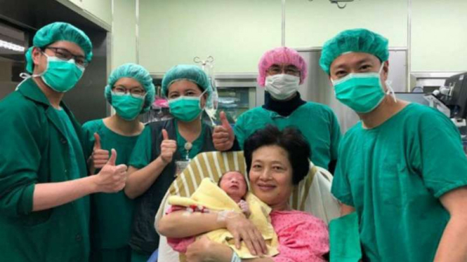 Wanita usia 62 tahun melahirkan di Taiwan