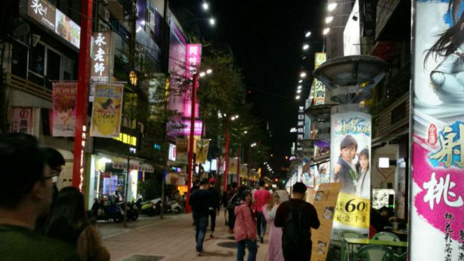 Suasana di Ximending, Taiwan