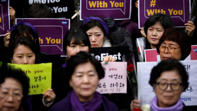 Perayaan Hari Perempuan Internasional di Korea Selatan