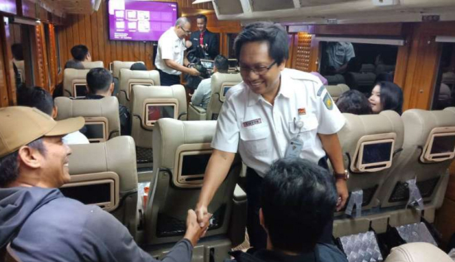 Gerbong Kereta Wisata Argo Parahyangan.