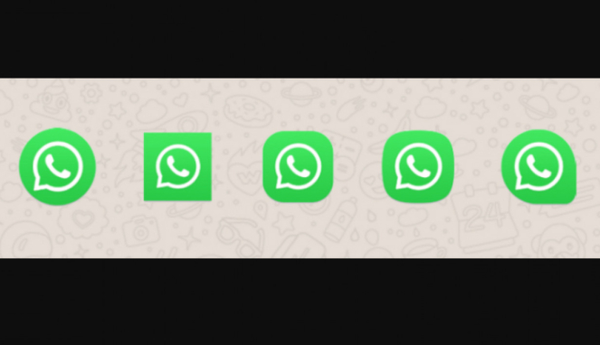 Bocoran ikon launcher WhatsApp