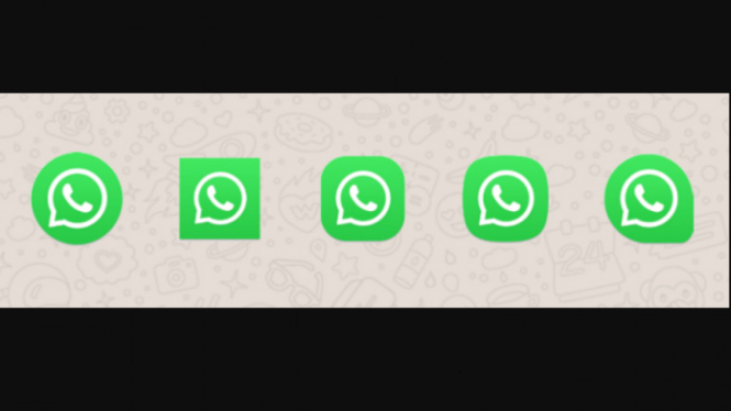 Bocoran ikon launcher WhatsApp