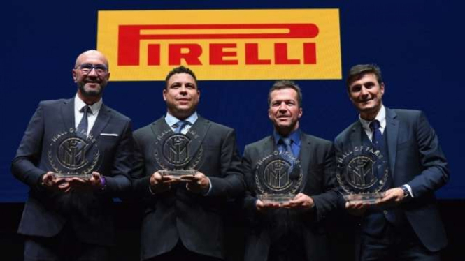 Empat pesepakbola legendaris dinobatkan dalam Inter Hall of Fame