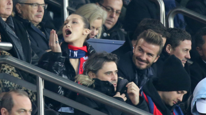 David Beckham dan Bella Hadid