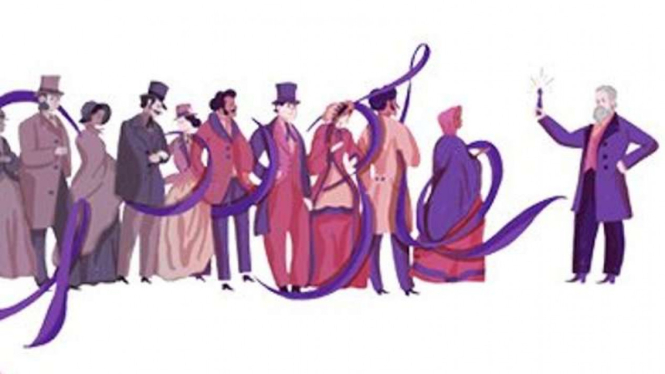 Google Doodle William Henry Perkin.