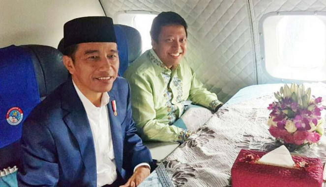 Presiden Jokowi dan Ketua Umum PPP Romahurmuziy