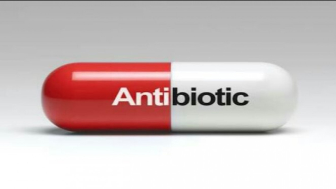 Ilustrasi antibiotik.