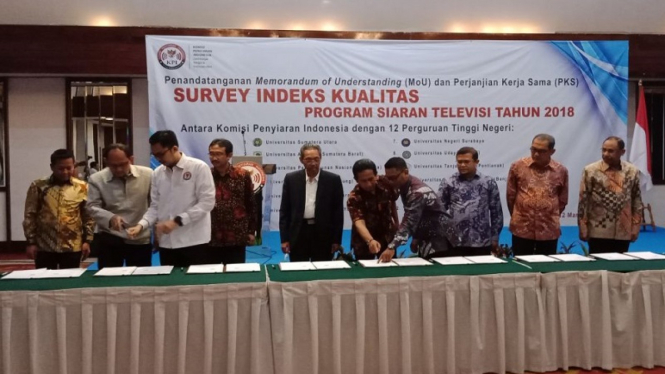 Survei Indeks Kualitas Siaran Televisi 2018 yang diselenggarakan KPI