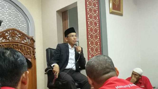 Gubernur Nusa Tenggara Barat (NTB) TGB M Zainul Majdi 