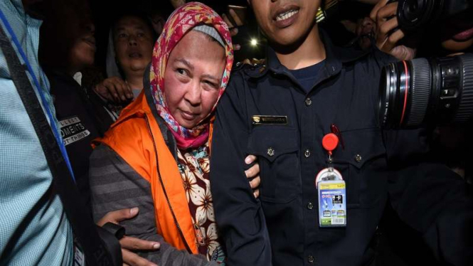 KPK tahan hakim dan panitera pengganti Pengadilan Negeri Tangerang 