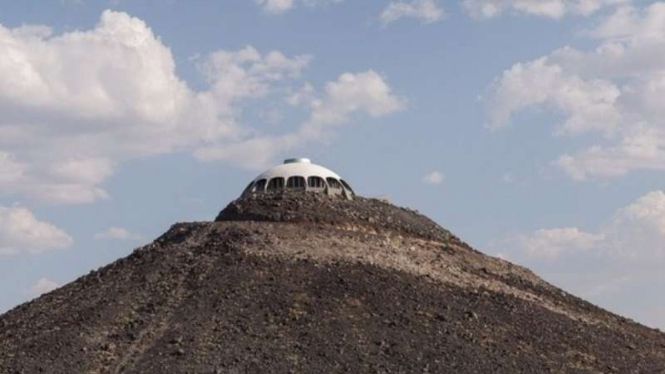 Rumah berbentuk UFO di Amerika Serikat