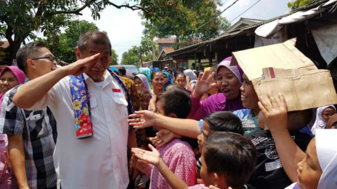 Cagub Jawa Barat, Deddy Mizwar kampanye di Indramayu