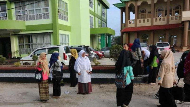 Suasana di IAIN Bukittinggi, Sumatera Barat.