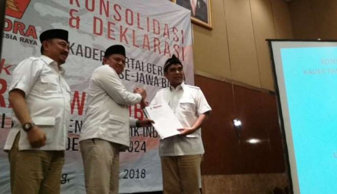 Deklarasi dukungan DPD Jabar untuk Prabowo Subianto di Pilpres 2019