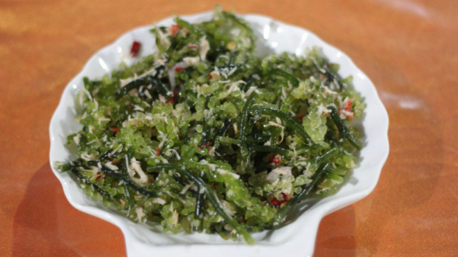 Urap dari rumput laut.