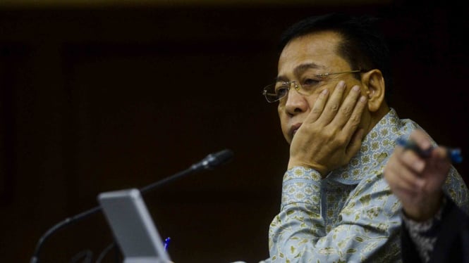 Terdakwa kasus korupsi KTP Elektronik Setya Novanto.