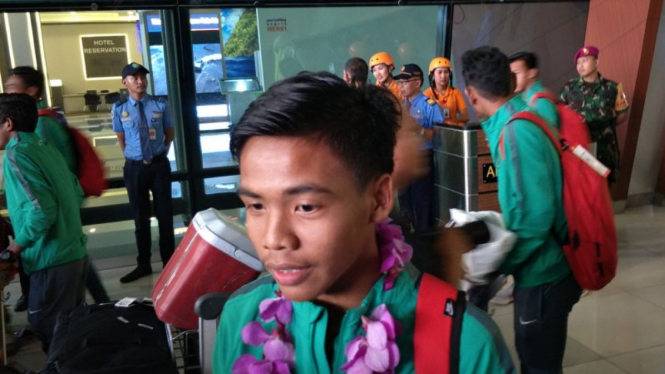 Gelandang Timnas Indonesia U-16, David Maulana.