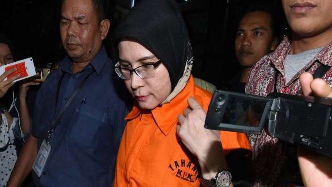 Hakim Pengadilan Negeri Tangerang Wahyu Widya Nurfitri ditahan KPK