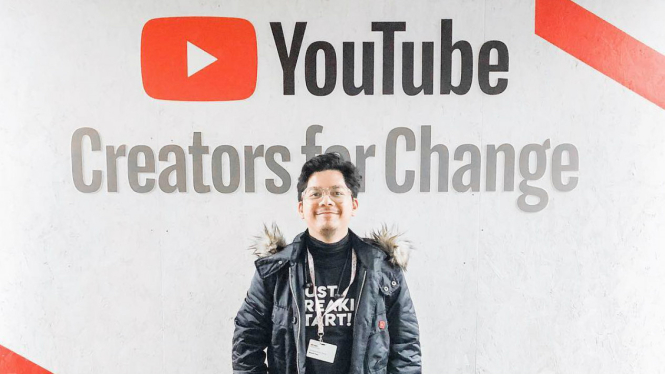 Vlogger dan Content Creator, Benazio Rizki Putra