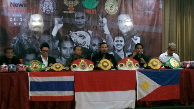 2 Petinju Indonesia Siap Pertahankan Gelar Juara WBA Asia