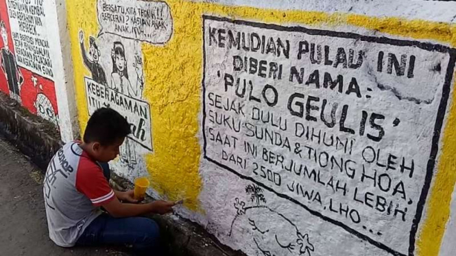 Kampung Mural Menawan dan Instagramable Ada di Bogor 