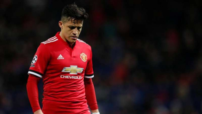 Penyerang Manchester United, Alexis Sanchez