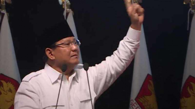 Ketua Umum Gerindra, Prabowo Subianto.