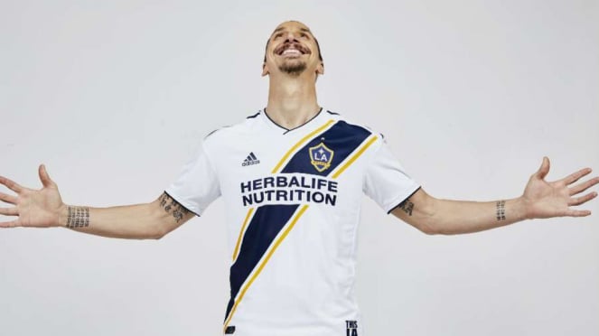 Penyerang LA Galaxy, Zlatan Ibrahimovic