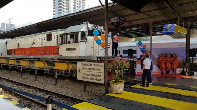 PT KAI Divisi Regional I Sumut meluncurkan kereta kelas eksekutif Sribilah