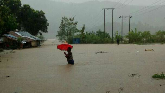 Banjir di Lebak, Banten.