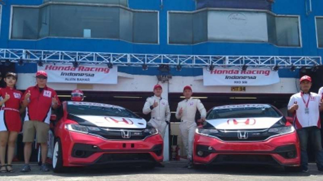 Honda Racing Indonesia di kejuaraan ISSOM 2018.