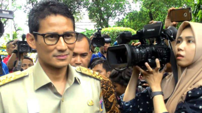 Wagub DKI Jakarta Sandiaga S Uno.