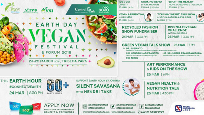 Green On Easter 2018 di Central Park-Neo Soho Mall 