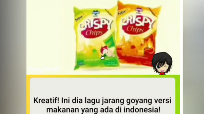 Jaran Goyang versi makanan Indonesia.