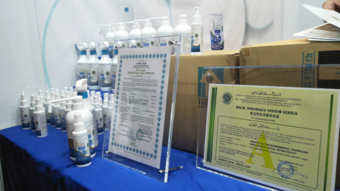 Sertifikat halal hand sanitizer Vires Seven