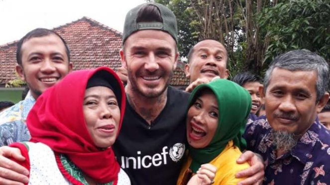 David Beckham kunjungi Semarang