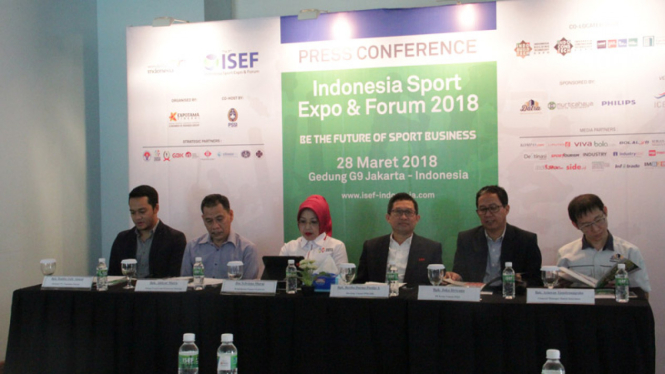 pameran Indonesia Sport Expo and Forum (ISEF) 2018 