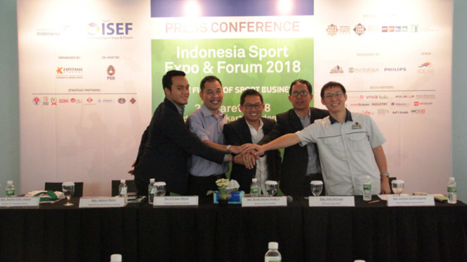 Pameran Indonesia Sport Expo and Forum (ISEF) 2018