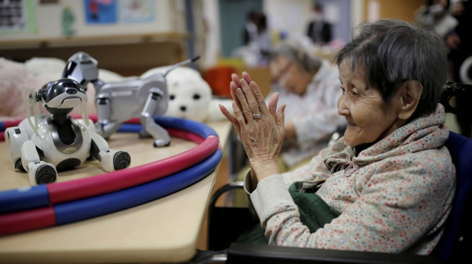 Ketika Robot Menemani Masa Tua Lansia di Jepang