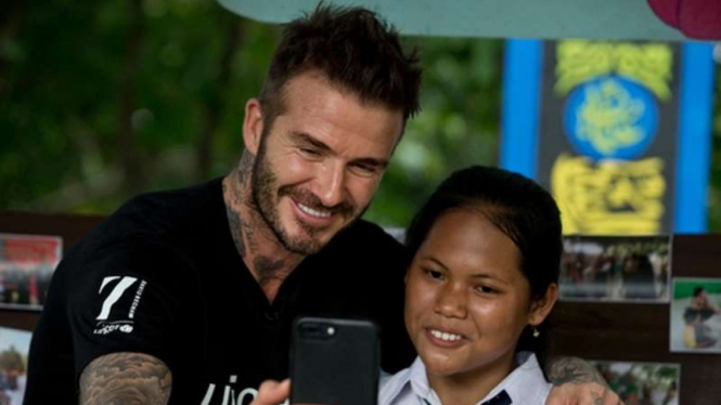 David Beckham dan Sripun