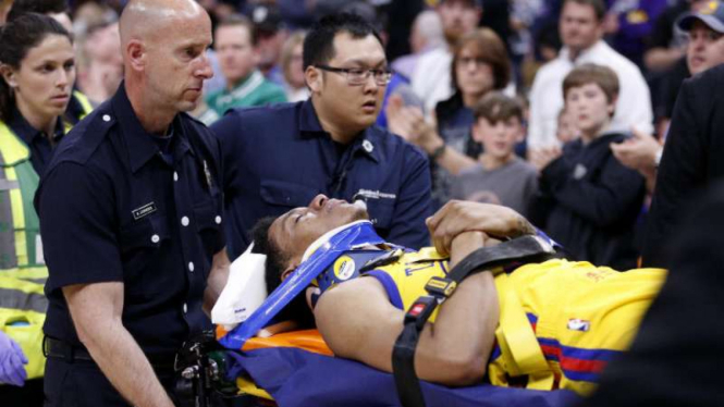 Pebasket Golden State Warriors, Patrick McCaw mengalami cedera.