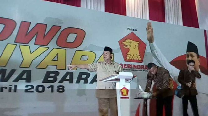 Ketua  Umum Gerindra Prabowo Subianto