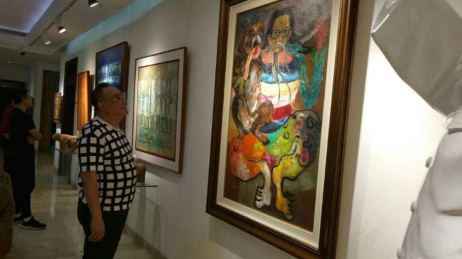 Pameran lukisan di Jakarta