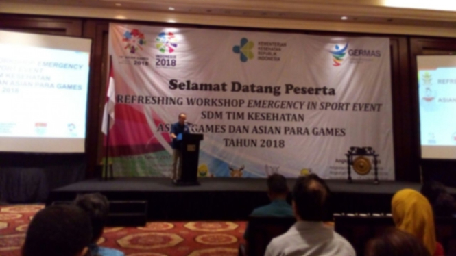 Workshop Emergency and Sport Event Asian Games 2018