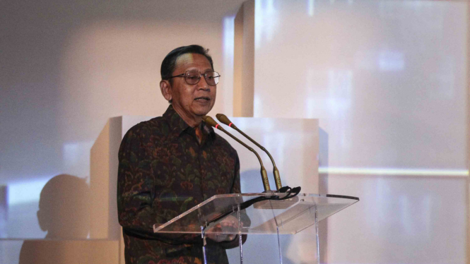 Wakil Presiden ke-11 RI yang juga mantan Gubernur Bank Indonesia (BI) Boediono 