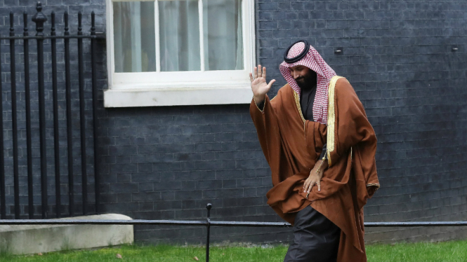 Pangeran Mohammad bin Salman di London