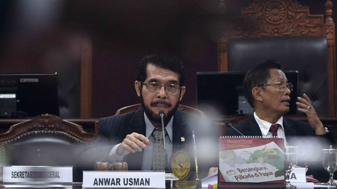 Ketua Mahkamah Konstitusi (MK), Anwar Usman