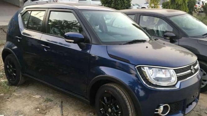 Suzuki Ignis warna Nexa Blue