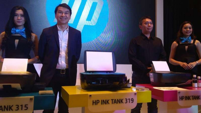 Peluncuran 4 produk printer HP.